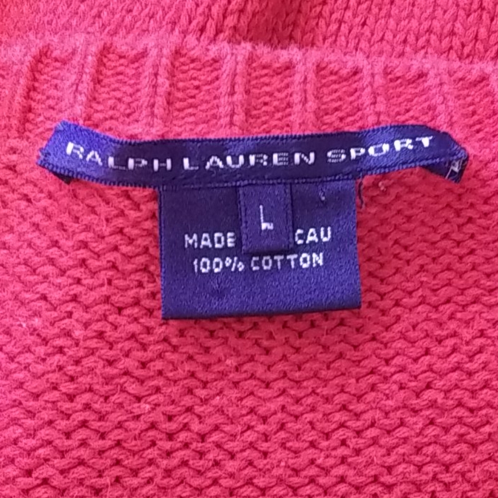 Ralph Lauren Sport Sweater. - Picture 3 of 5
